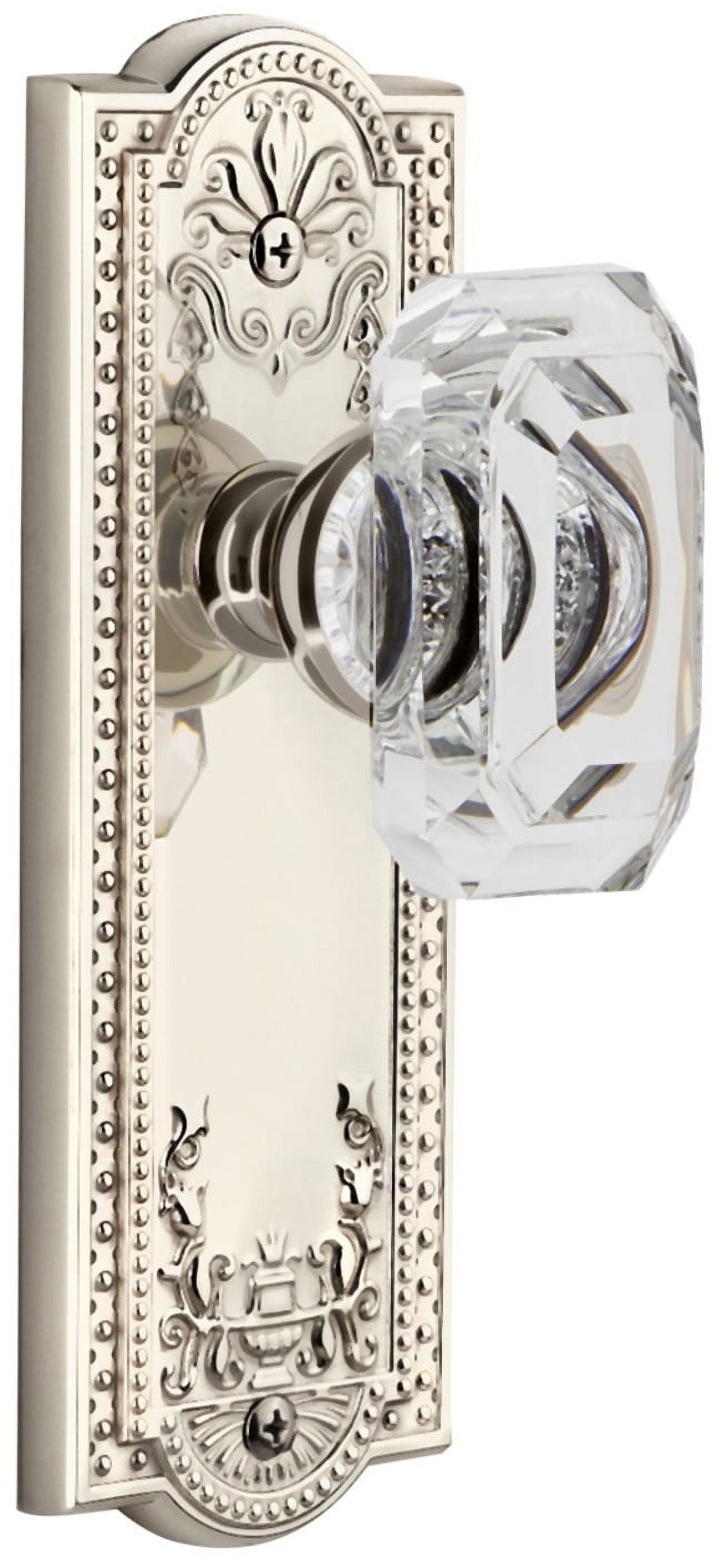 Grandeur 828272 Parthenon Solid Brass Non-Turning Two-Sided Dummy Set - Nickel