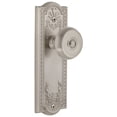 thumbnail image 1 of Grandeur 807497 Parthenon Solid Brass Rose Single Dummy Door Knob - Nickel, 1 of 6
