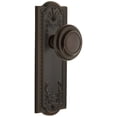 thumbnail image 1 of Grandeur 807946 Parthenon Solid Brass Rose Privacy Door Knob Set - Bronze, 1 of 6