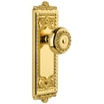 thumbnail image 1 of Grandeur Parthenon Door Knob with Windsor Plate, 1 of 7