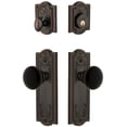 thumbnail image 1 of Grandeur 853496 Parthenon Solid Brass Rose Single Cylinder Keyed Entry Deadbolt And, 1 of 6