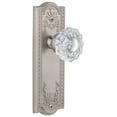 thumbnail image 1 of Grandeur 822710 Parthenon Solid Brass Rose Passage Door Knob Set - Nickel, 1 of 3