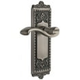 thumbnail image 1 of Grandeur Winprt_Prv_234 Windsor Solid Brass Rose Right Handed Privacy Door Lever Set -, 1 of 7