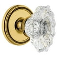 thumbnail image 1 of Grandeur Solbia_Dd_Na Soleil Solid Brass Dummy Door Knob Set - Brass, 1 of 5