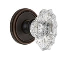 thumbnail image 1 of Grandeur Solbia_Sd_Na Soleil Solid Brass Rose Single Dummy Door Knob - Bronze, 1 of 5