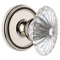 thumbnail image 1 of Grandeur Solbur_Dd_Na Soleil Solid Brass Dummy Door Knob Set - Nickel, 1 of 6