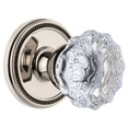 thumbnail image 1 of Grandeur Solfon_Psg_234 Soleil Solid Brass Rose Passage Door Knob Set - Nickel, 1 of 7