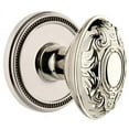 thumbnail image 1 of Grandeur Solgvc_Psg_238 Soleil Solid Brass Passage Door Knob Set - Nickel, 1 of 6