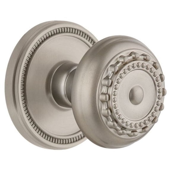 Grandeur Parthenon Door Knob with Soleil Rosette