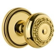 thumbnail image 1 of Grandeur Solpar_Prv_238 Soleil Solid Brass Privacy Door Knob Set - Brass, 1 of 6