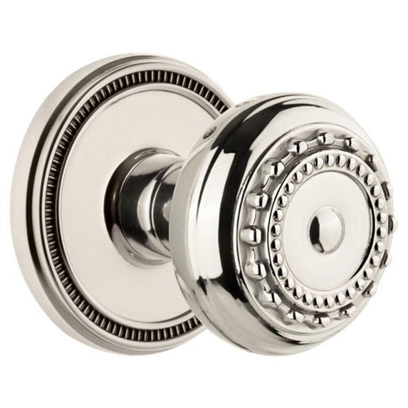 Grandeur Parthenon Door Knob with Soleil Rosette
