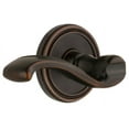 thumbnail image 1 of Grandeur Solprt_Prv_234_Lh Soleil Solid Brass Left Handed Privacy Door Lever Set - Bronze, 1 of 6
