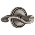 thumbnail image 1 of Grandeur 813476 Soleil Solid Brass Right Handed Passage Door Lever Set - Grey, 1 of 6