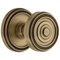 thumbnail image 1 of Grandeur Solsol_Dd_Na_Cs Soleil Solid Brass Non-Turning Two-Sided Dummy Door Knob Set -, 1 of 1