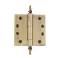 thumbnail image 1 of grandeur 4'' steeple tip heavy duty hinge with square corners, 1 of 7