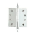 thumbnail image 1 of Grandeur Stehng-Sq-Ar-Hd-4 4 X 4" Plain Bearing Square Corner Mortise Door Hinge - Chrome, 1 of 7
