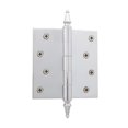 thumbnail image 1 of Grandeur 4'' Steeple Tip Residential Hinge with Square Corners, 1 of 7