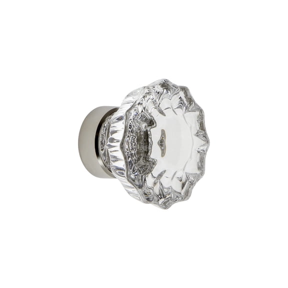 Grandeur Vers-Crys-Knob Versailles 1-3/8" Restoration Vintage Fluted Crystal Cabinet Knob