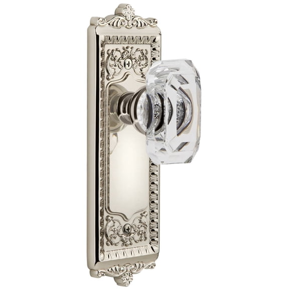 Grandeur 828020 Windsor Solid Brass Passage Set - Nickel