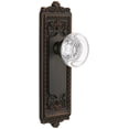 thumbnail image 1 of Grandeur Winbor_Psg_234 Windsor Solid Brass Rose Passage Door Knob Set - Bronze, 1 of 7