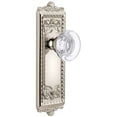 thumbnail image 1 of Grandeur Winbor_Psg_234 Windsor Solid Brass Rose Passage Door Knob Set - Nickel, 1 of 7