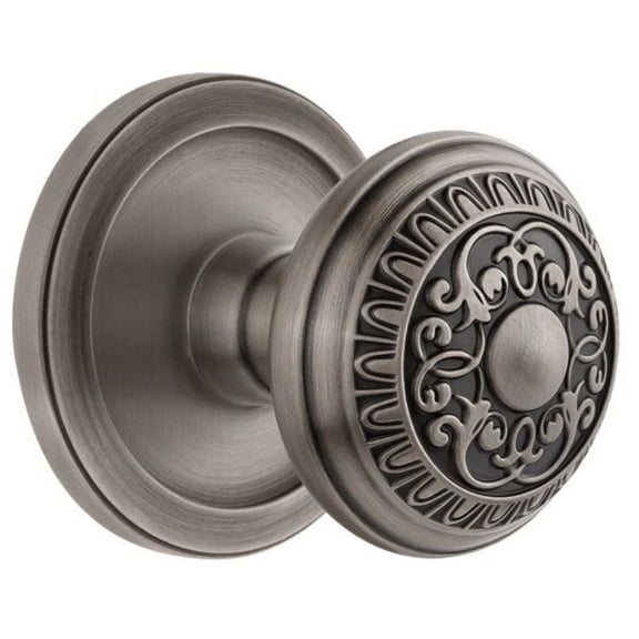 Grandeur Windsor Door Knob with Circulaire Rosette