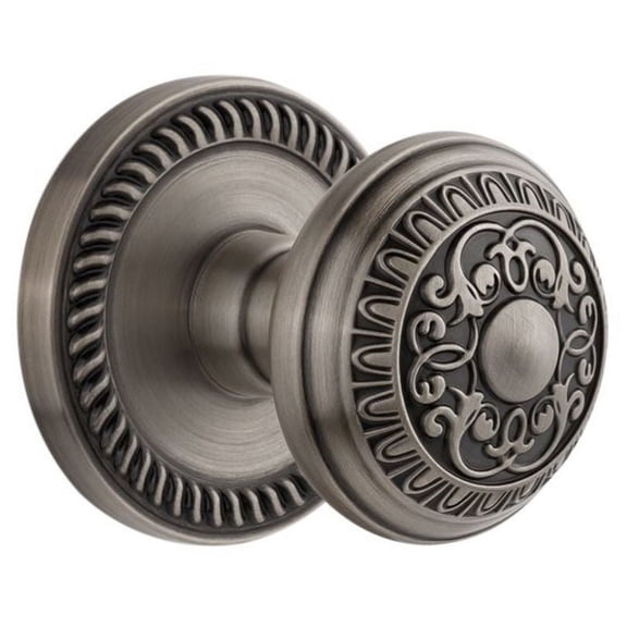 Grandeur Windsor Door Knob with Newport Plate