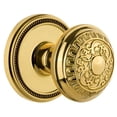 thumbnail image 1 of Grandeur 820887 Soleil Solid Brass Privacy Door Knob Set - Brass, 1 of 6