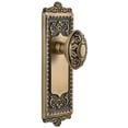 thumbnail image 1 of Grandeur 815082 Windsor Solid Brass Rose Privacy Door Knob Set - Brass, 1 of 7
