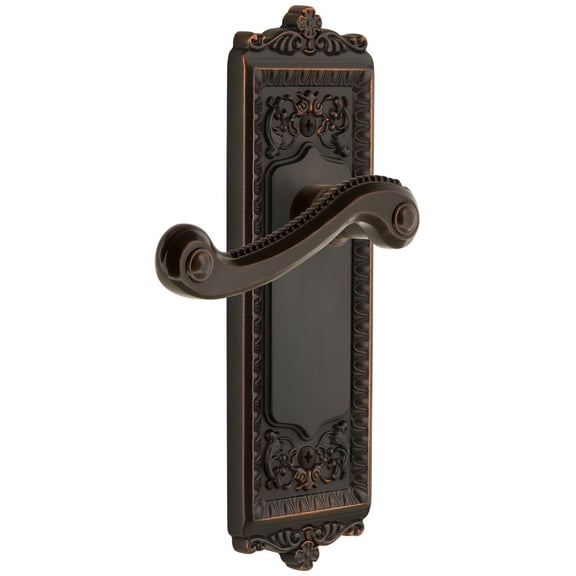 Grandeur Newport Door Lever with Windsor Plate