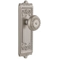 thumbnail image 1 of Grandeur Parthenon Door Knob with Windsor Plate, 1 of 7