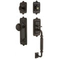 thumbnail image 1 of Grandeur 819899 Windsor Solid Brass Rose Keyed Entry Single Cylinder Sectional 'F' Grip, 1 of 5