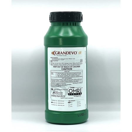 Grandevo CG Biological Insecticide - Ideal For Insect Resistence On Plants - 1 lb Bottle by Marrone Bio