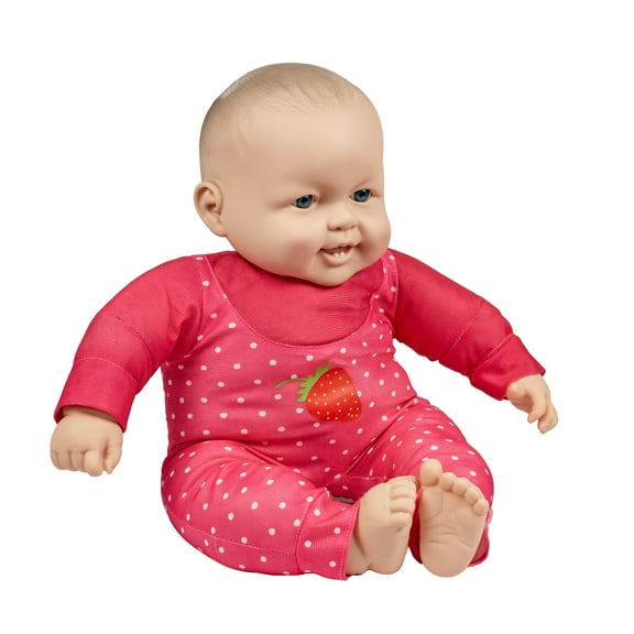 Grandex 20"H Soft Lovely Baby Doll Dressed in Pink - Recommended for Ages 2 Years and up