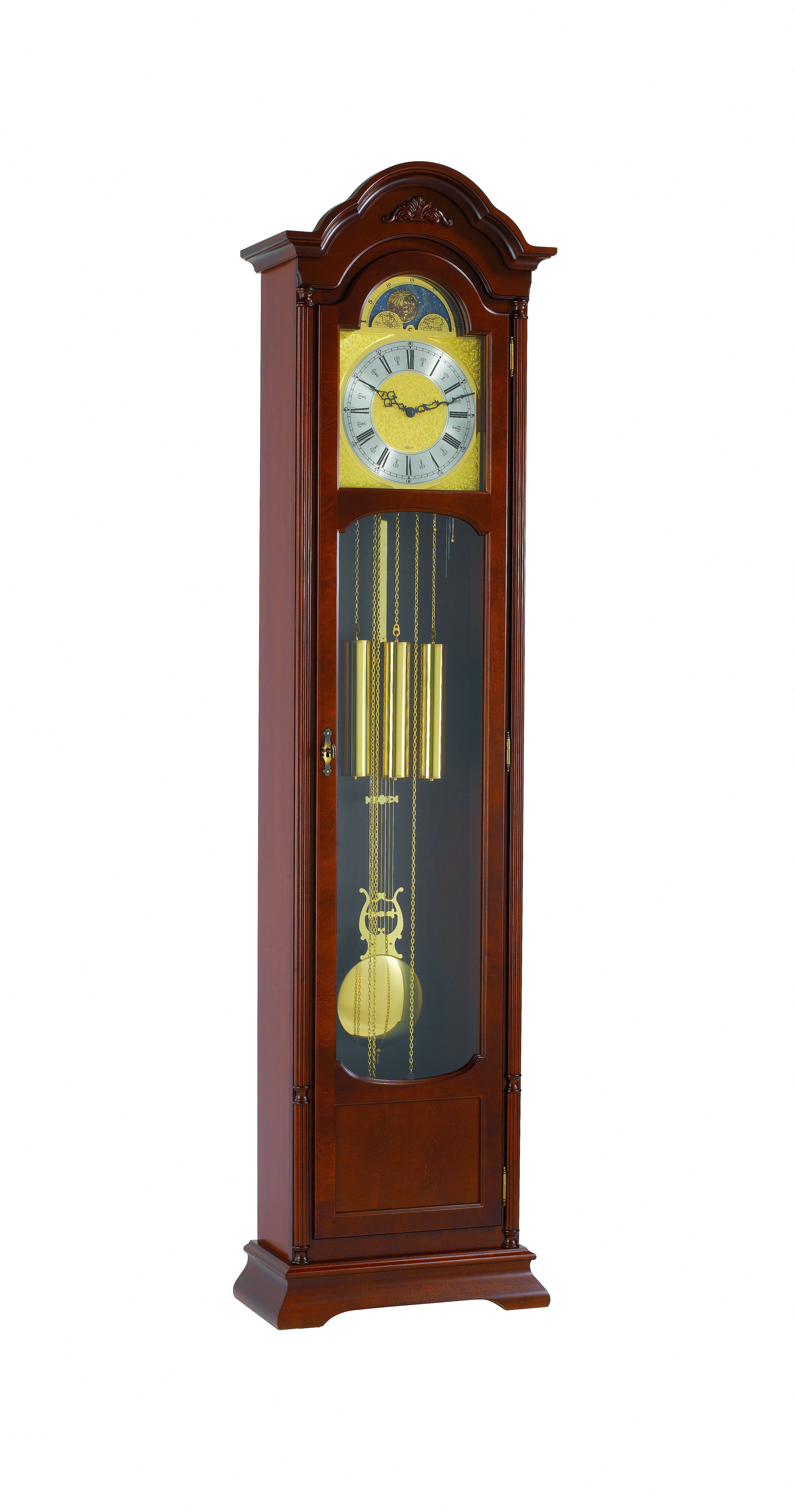 Grandfather clock walnut from Hermle