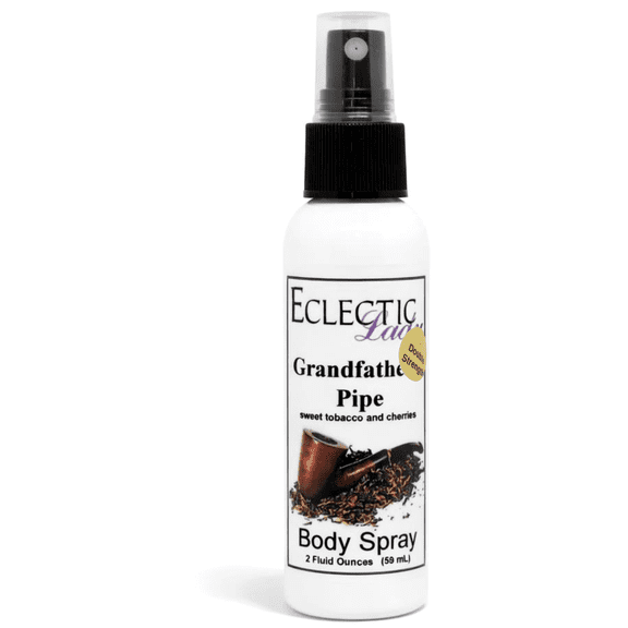 Grandfather's Pipe Body Spray, Eclectic Lady, Hydrating Mist, Unisex (Double Strength), 2 oz