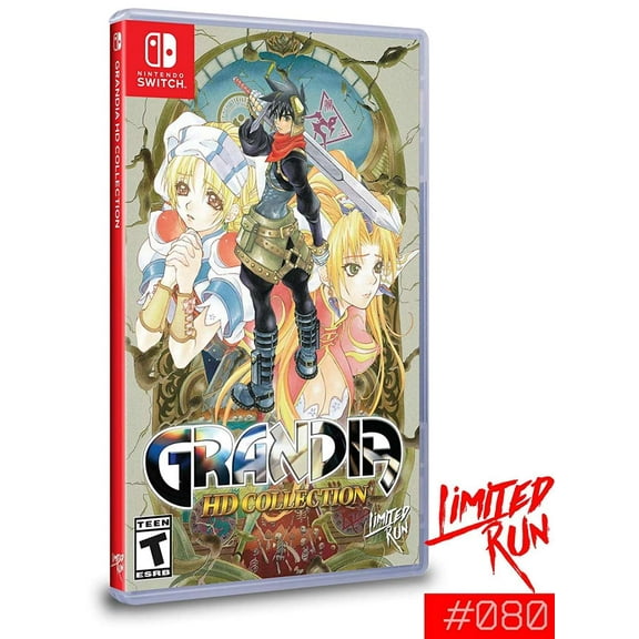 Grandia HD Collection (Limited Run Games) Discontinued (Nintendo Switch)