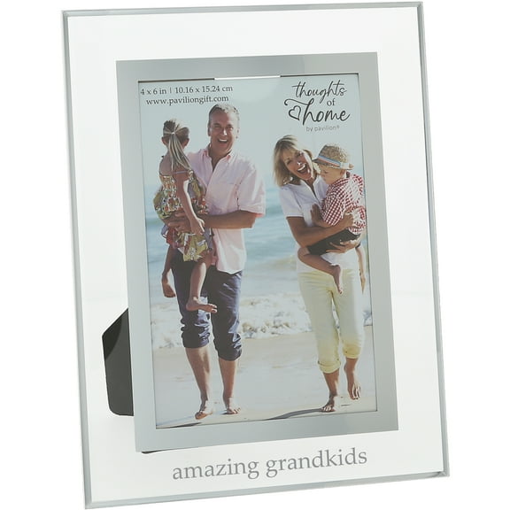 Pavilion Gift Company - Grandkids - 6.25" x 8.25" Frame (Holds a 4" x 6" Photo)