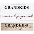 thumbnail image 1 of Grandkids Make Life Grand Wall Letters Vinyl Decal Stickers Wall Art, 23x4.5-inch, Black/Red, 1 of 4