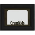 thumbnail image 1 of Grandkids Tabletop Picture Frame - Holds 4x6 Photo - Multiple Color Options Black Frame with Espresso Insert, 1 of 4