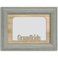 thumbnail image 1 of Grandkids Tabletop Picture Frame - Holds 4x6 Photo - Multiple Color Options Light Gray Frame with Unfinished Insert, 1 of 4