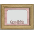 thumbnail image 1 of Grandkids Tabletop Picture Frame - Holds 4x6 Photo - Multiple Color Options Unfinished Frame with Pink Insert, 1 of 4