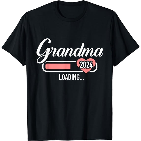 Grandma 2024 loading for pregnancy announcement T-Shirt