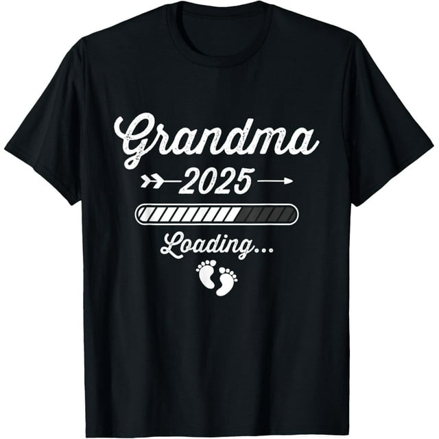 Grandma 2025 loading for new baby announcement TShirt
