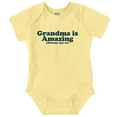 thumbnail image 1 of Grandma Amazing Mom Says So Cute Nana Romper Boys or Girls Infant Baby Brisco Brands 12M, 1 of 6