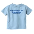 thumbnail image 1 of Grandma Amazing Mom Says So Cute Nana Toddler Boy Girl T Shirt Infant Toddler Brisco Brands 2T, 1 of 1