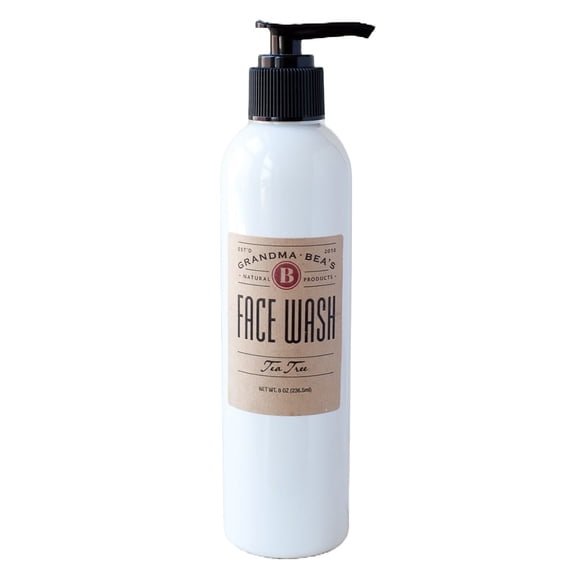 Grandma Bea's Tea Tree Face Wash, All-Natural