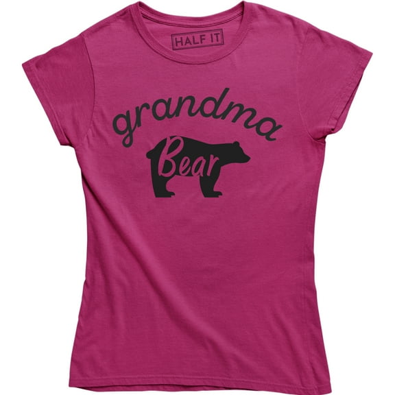 Grandma Bear - Mother's Day Mom Family Women's Gift Tee Shirt