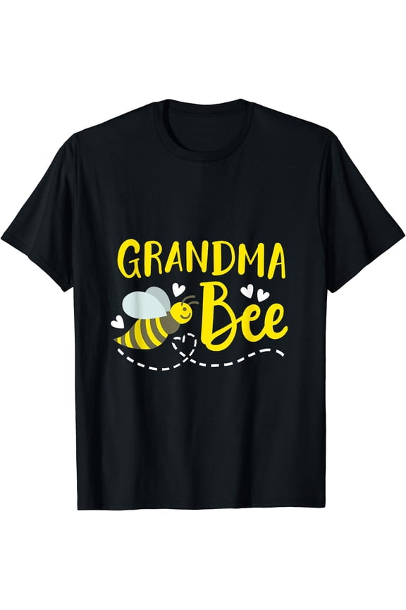 Grandma Bee Cute Beekeeping Birthday Party Matching Family T-Shirt, Unisex T-Shirt
