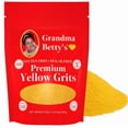 thumbnail image 1 of Grandma Betty's Yellow Grits, Gluten-Free, Sugar-Free, Sodium-Free, and Dairy-Free. Made in America. Cooks in 6 Minutes. 20oz. Bag, 1 of 10
